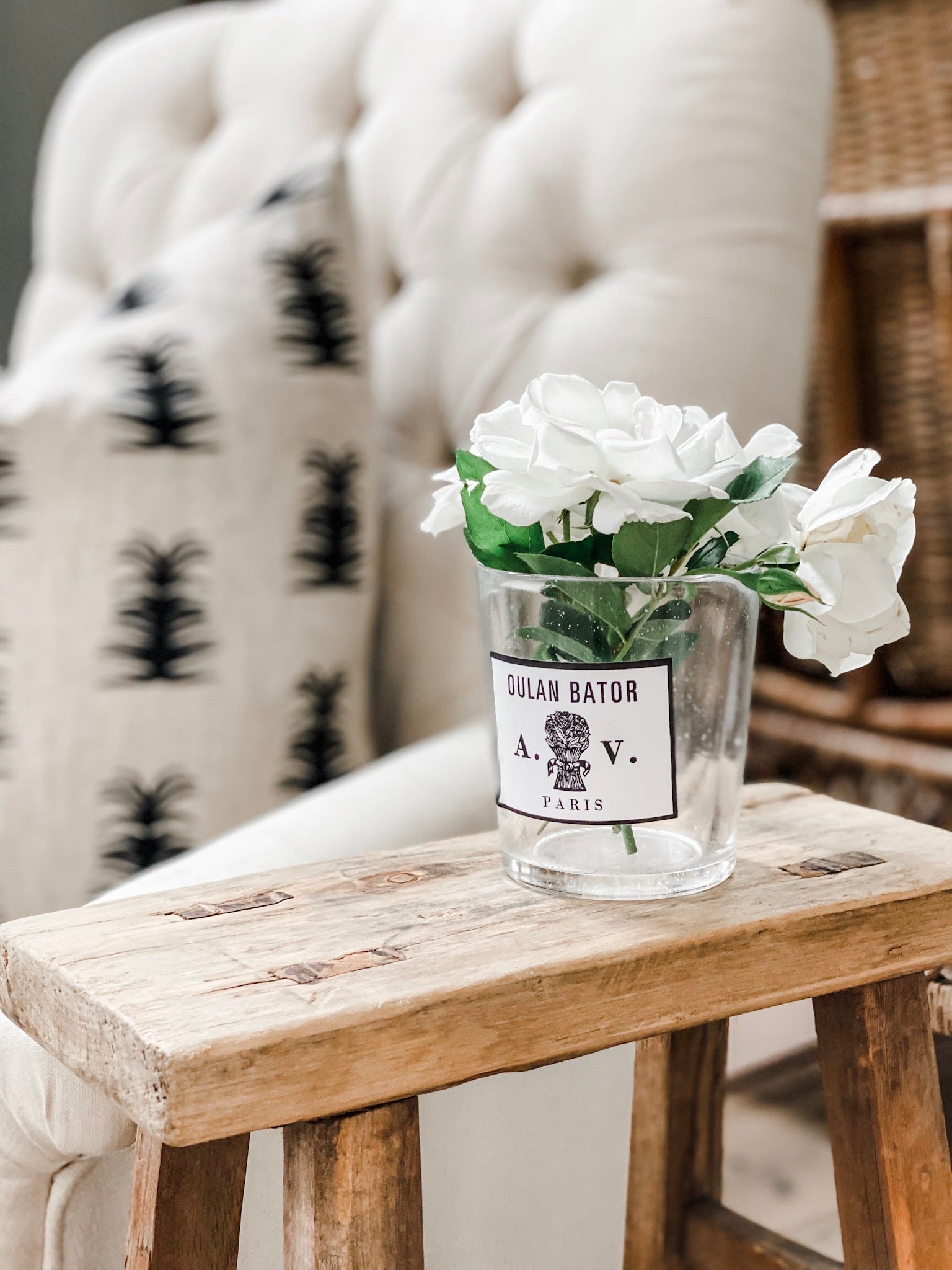 Hand-printed linen textiles from Greige—bold, heritage-inspired designs for interiors. Explore our full collection.