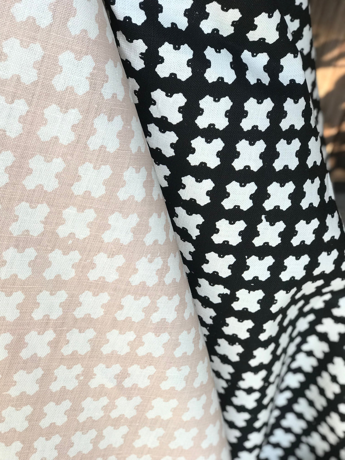 Explore Greige Textiles’ colorful linen fabrics and wallpapers—made by hand for curated interior design.