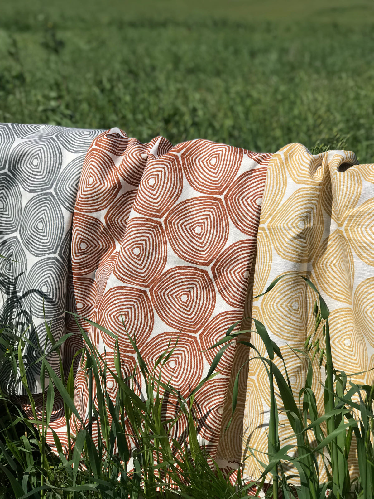 Ward Fabric Wheat on Oyster