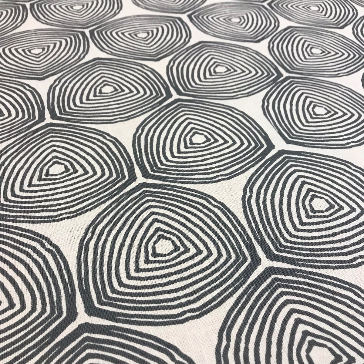 Ward Fabric Azure on Oyster