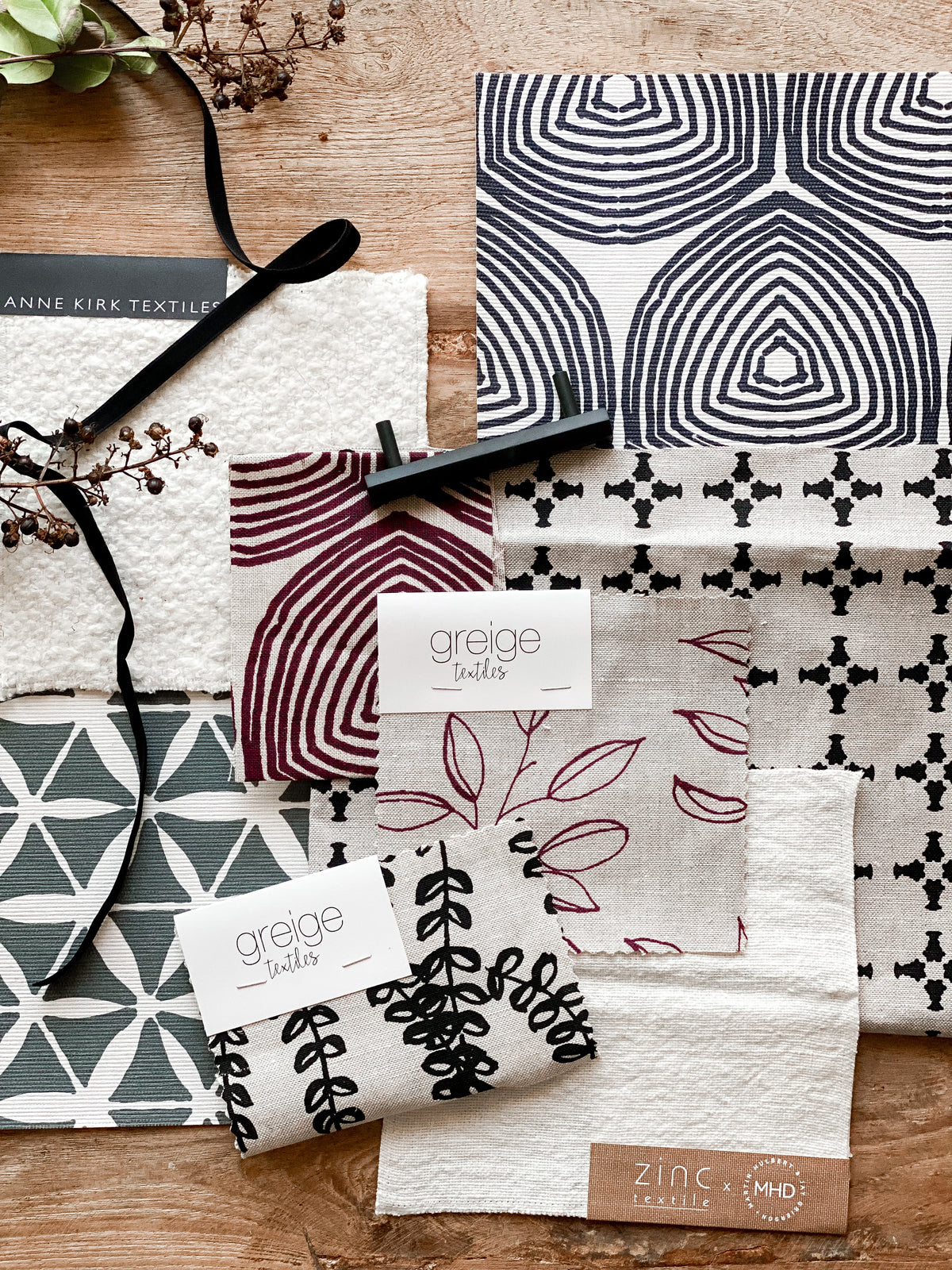 Greige Textiles: artisan linen fabrics and wallpapers, screen printed for distinctive, layered spaces. Visit to see more.